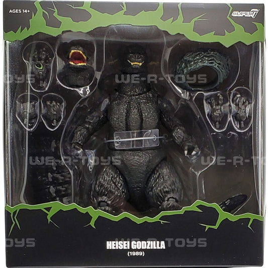 Heisei Godzilla Figura de Acción Godzilla Vs Biollante Super7 Toho Ultimates 21cm