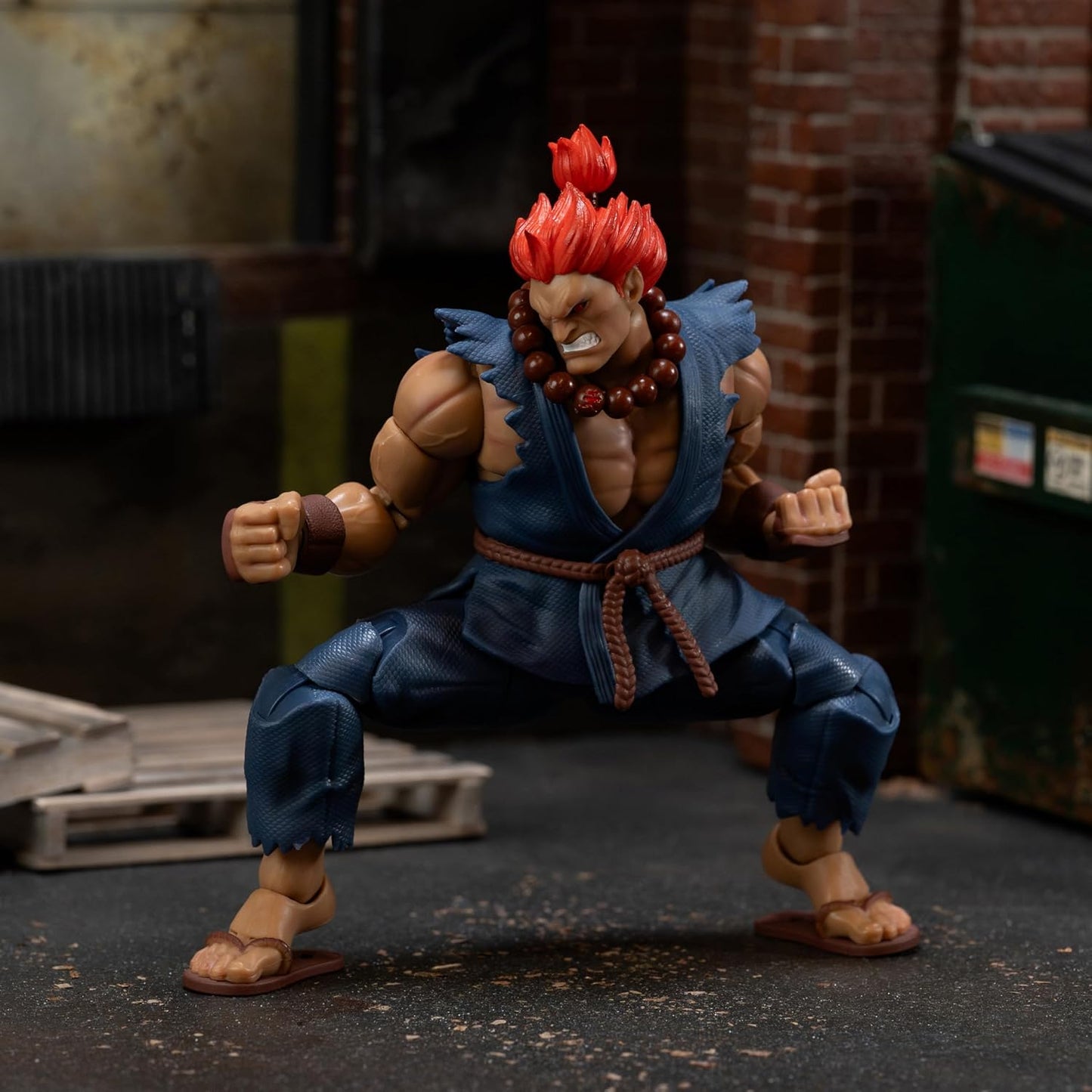 Akuma Figura de Accion Street Fighter 2 Jada Toys 16 Cm
