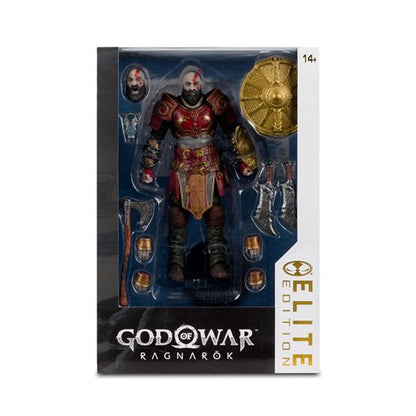 Kratos Ares Armor Figura de Accion God Of War Ragnarok Mcfarlane Toys Elite 19 Cm