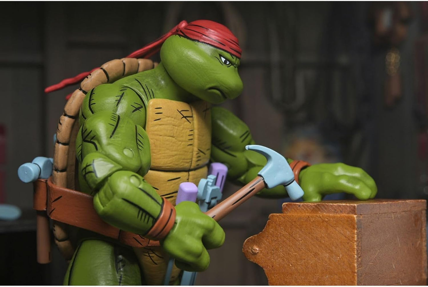 Handyman Donatello Figura de Acción Eastman and Lairds Teenage Mutant Turtles Mirage TMNT Neca 16 cm