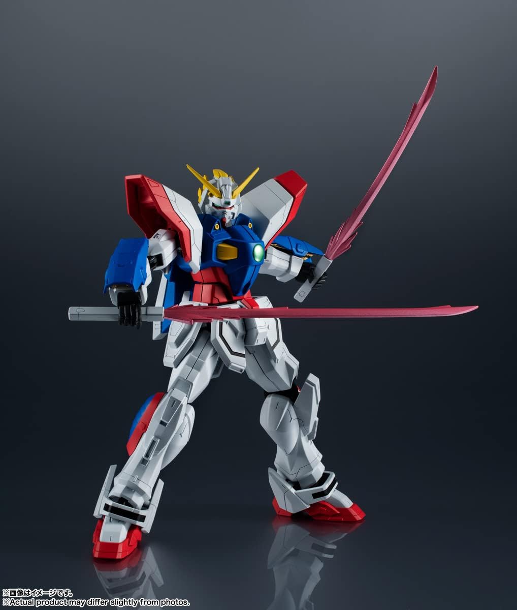 Shining Gundam GF13-017NJ Figura de Accion GU 26 Gundam Universe Bandai 16cm