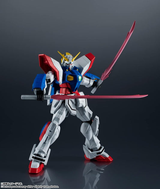 Shining Gundam GF13-017NJ Figura de Accion GU 26 Gundam Universe Bandai 16cm
