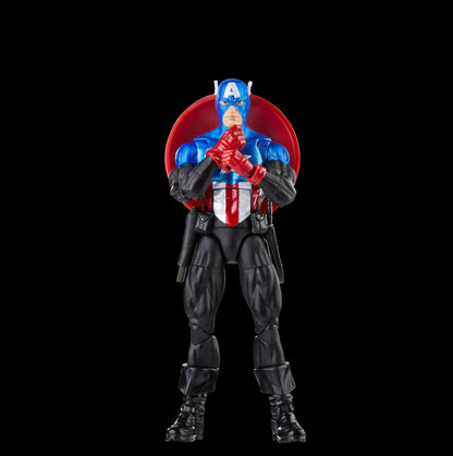 Capitan América Bucky Barnes Figura De Acción Avengers Marvel Legends Hasbro 16 Cm