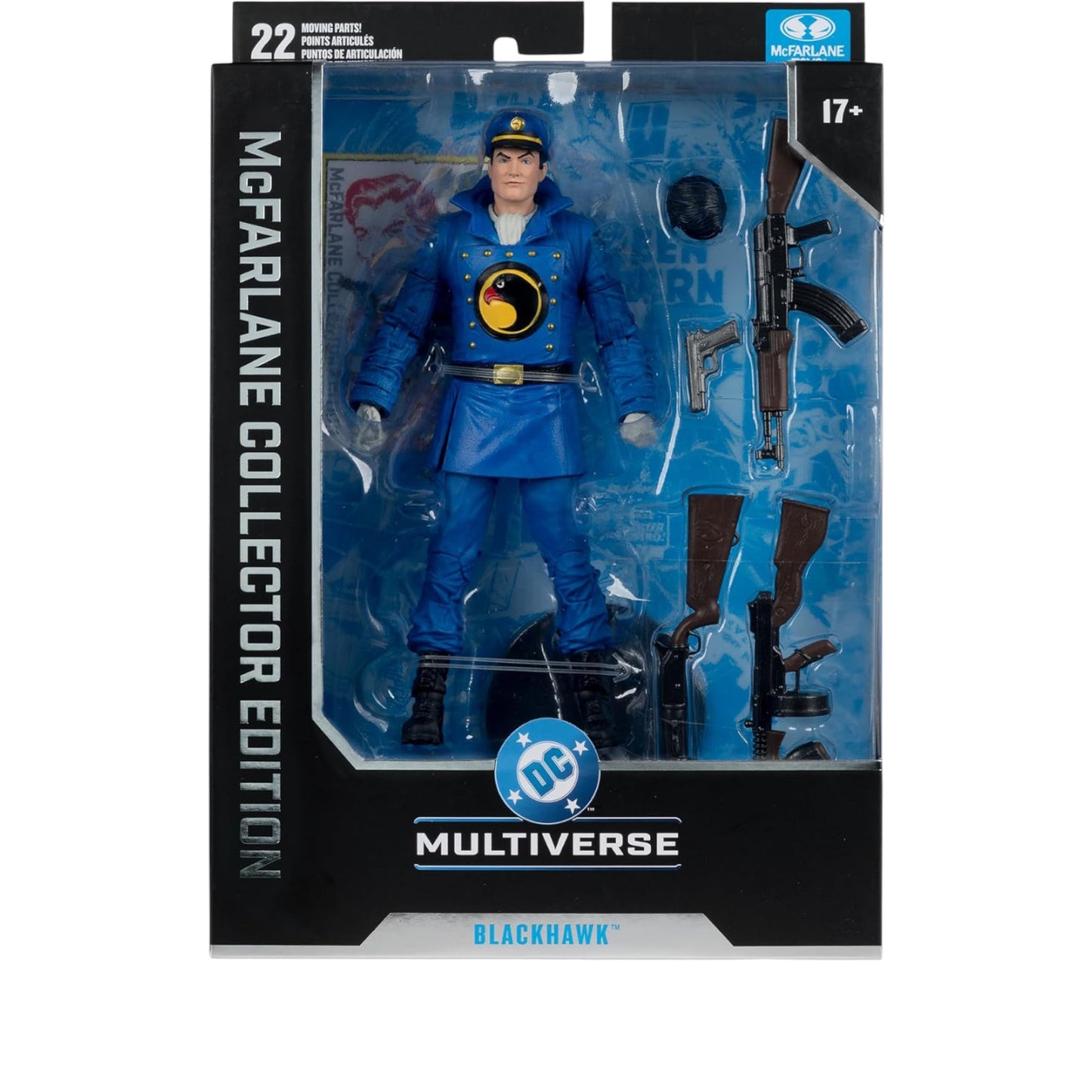 Blackhawk Figura De Acción DC Classic Multiverse Mcfarlane Toys 18 Cm