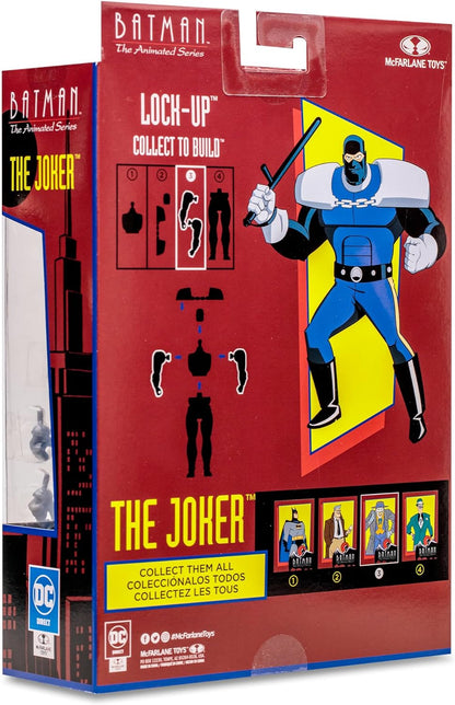 The Joker Figura de Acción Batman The Animated Series DC Direct Mcfarlane 15 Cm BAF Lock Up