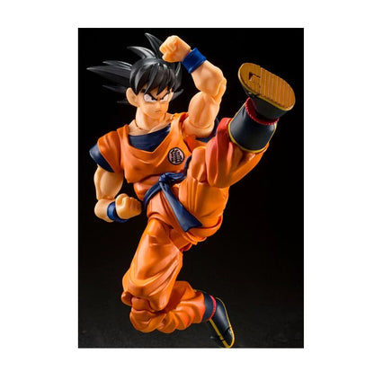 Son Goku The Lowest Born Saiyan Figura De Acción Dragon Ball SH Figuarts Bandai 15 Cm