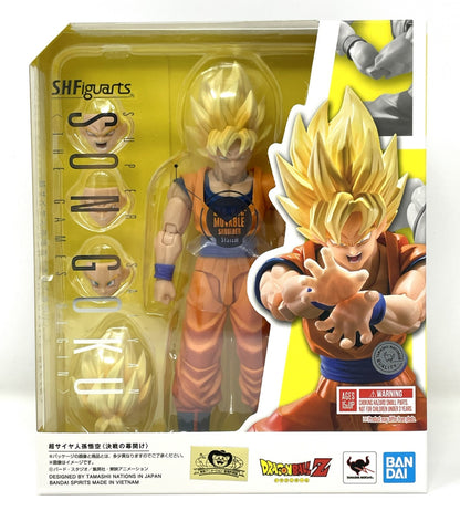Son Goku Super Saiyan The Games Begin Figura De Acción Dragon Ball Z Sh Figuarts Bandai 16 Cm