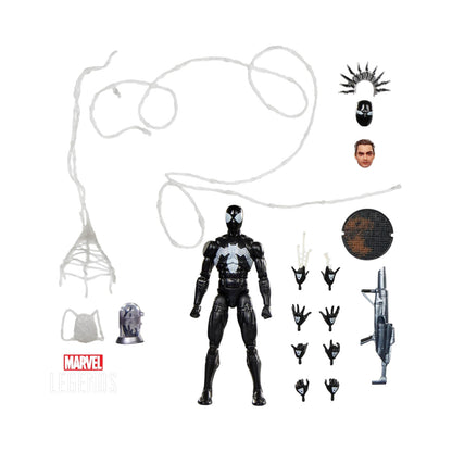 Symbiote Spiderman Figura de Acción Maximum Series Marvel Legends 16 Cm