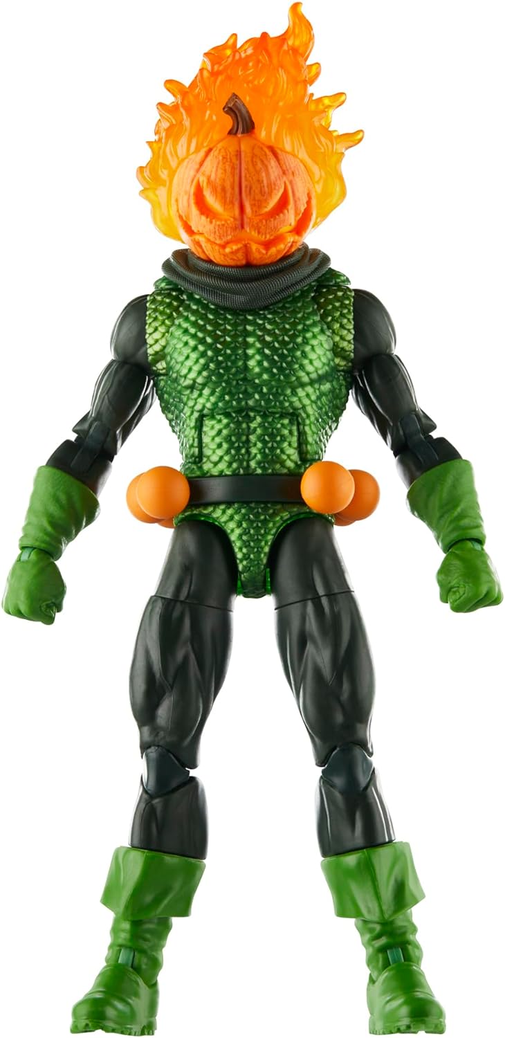 Jack O´Lantern Figura De Acción Spiderman Comics Classic Marvel Legends Hasbro 16 Cm