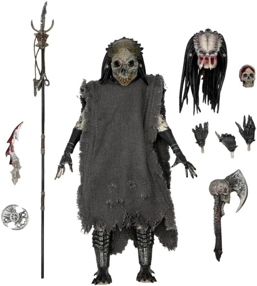 Ultimate Shaman Predator Figura De Acción Predator 2 Neca Ultimate 19 Cm