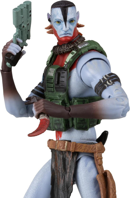 Quaritch Ash Warrior Figura de Acción Avatar Fire & Ash McFarlane Toys 18 Cm