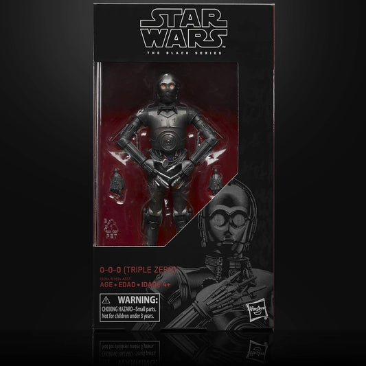 Droid 0-0-0 Triple Zero Figura De Acción Star Wars Black Series 16 Cm