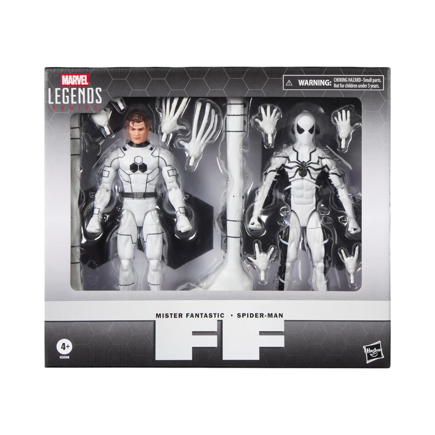 Mister Fantastic & Spiderman Pack Figura de Acción Future Foundation Fantastic 4 Marvel Legends 16 Cm