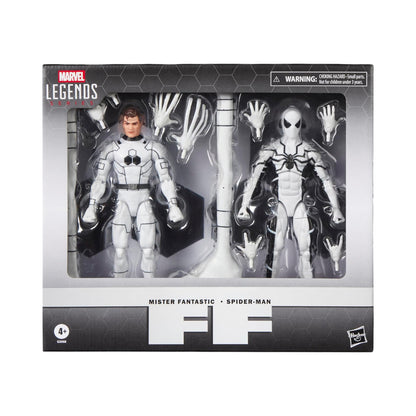 Mister Fantastic & Spiderman Pack Figura de Acción Future Foundation Fantastic 4 Marvel Legends 16 Cm