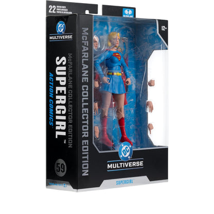 Supergirl Figura De Acción Action Comics DC Multiverse Mcfarlane Toys 18 Cm