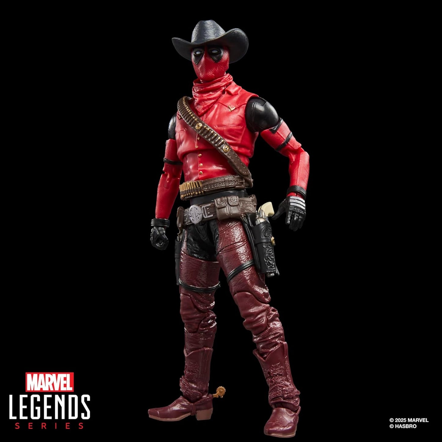 Cowboypool Figura de Accion Deadpool & Wolverine MCU Marvel Legends 16 Cm