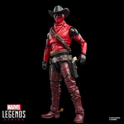 Cowboypool Figura de Accion Deadpool & Wolverine MCU Marvel Legends 16 Cm