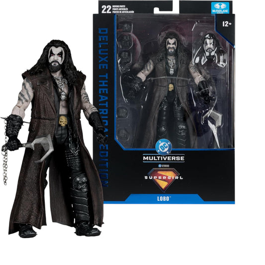 Lobo Figura de Accion Supergirl Theatrical Movie DC Mcfarlane 18 Cm
