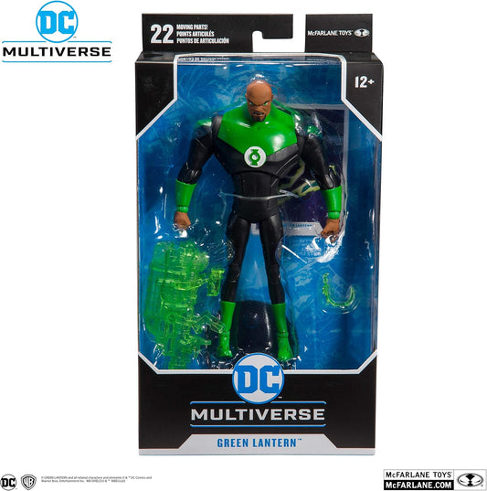 Green Lantern Animated Figura de Acción Justice League DC Mcfarlane Toys 18 Cm