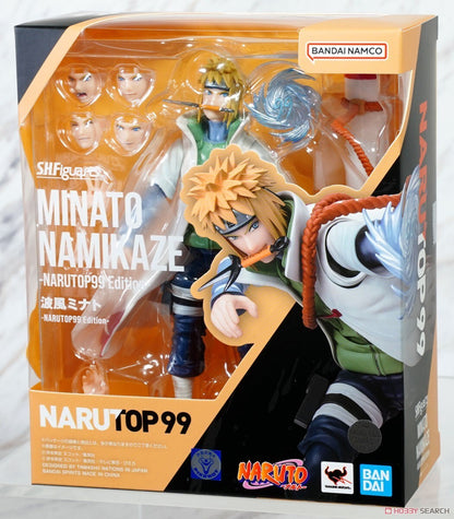 Minato Namikaze Figura de Acción Naruito Narutop99 Edition Sh Figuarts Bandai 15 Cm