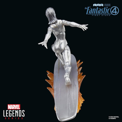 Silver Surfer Figura De Acción Fantastic 4 First Steps Marvel Legends Hasbro 16 Cm