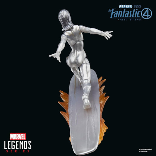 Silver Surfer Figura De Acción Fantastic 4 First Steps Marvel Legends Hasbro 16 Cm