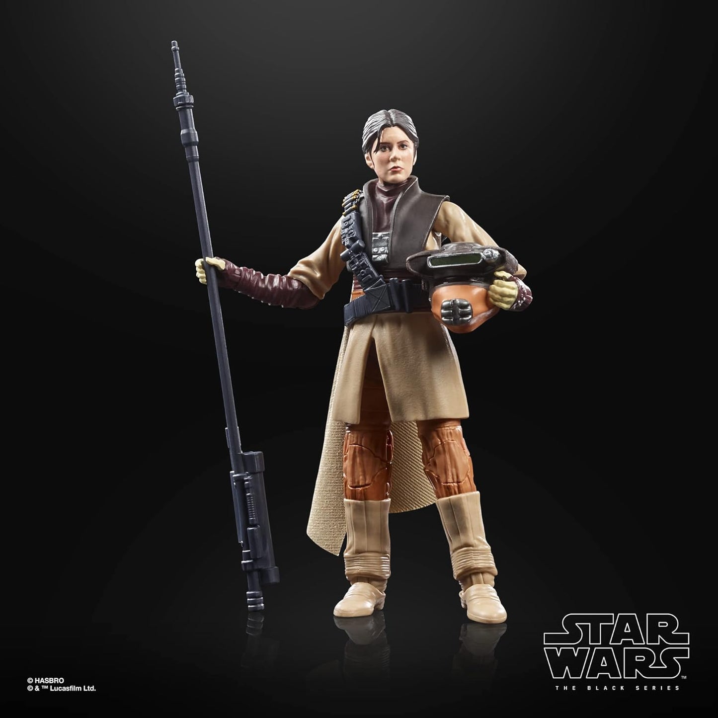 Princess Leia Organa Boushh Figura De Acción Star Wars Black Series Archive Hasbro 16 Cm