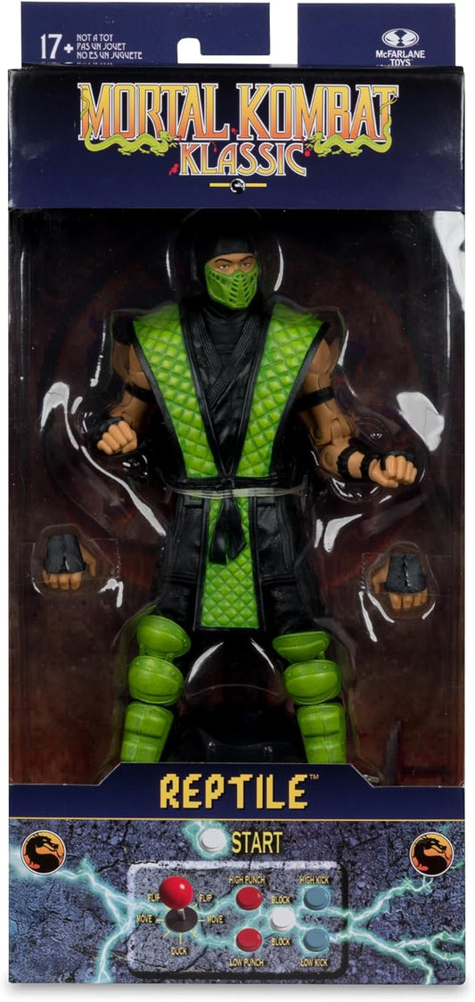 Reptile Figura de Accion Mortal Kombat Klassic Mcfarlane Toys 17cm