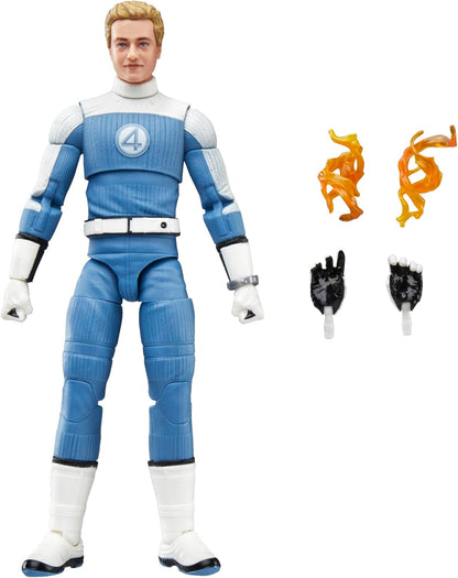 Johnny Storm Human Torch Figura De Acción Fantastic 4 Marvel Legends 16 Cm