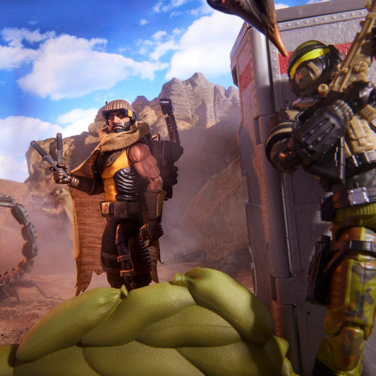 Cobra Desert Scorpion & Skrpion-25 Pack Figura de Accion Cobra Gi Joe 180 Classified Series 17 cm