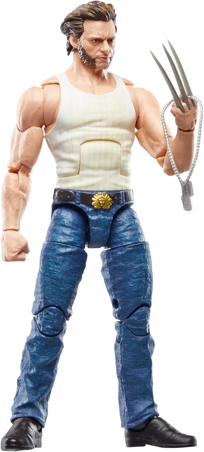 Logan Wolverine Figura de Acción Deadpool Legacy UCM Marvel Legends Hasbro 16 Cm