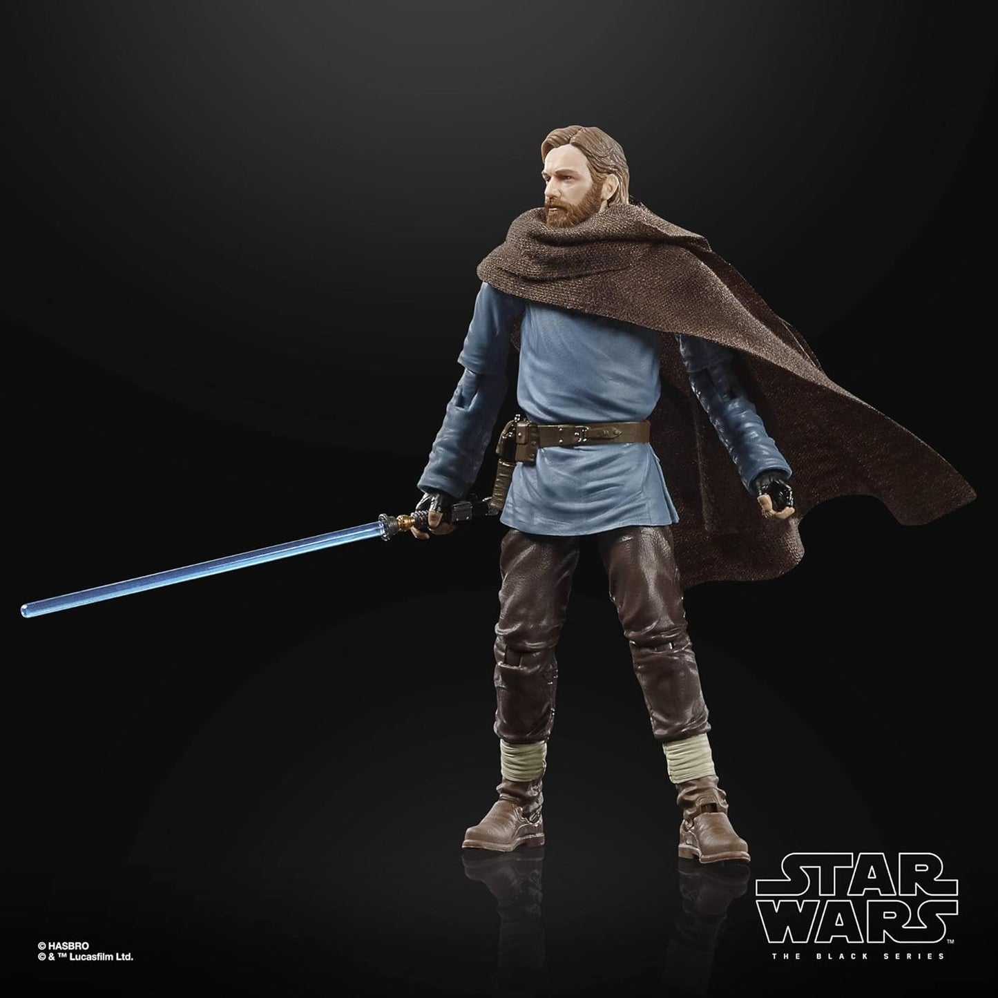 Obi Wan Kenobi Tibidon Station Figura De Acción Star Wars The Black Series Hasbro 16 Cm
