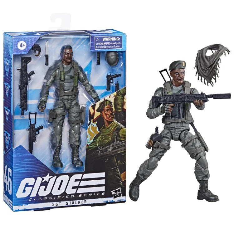 Sgt. Stalker Figura De Acción GI Joe Classified Series Hasbro