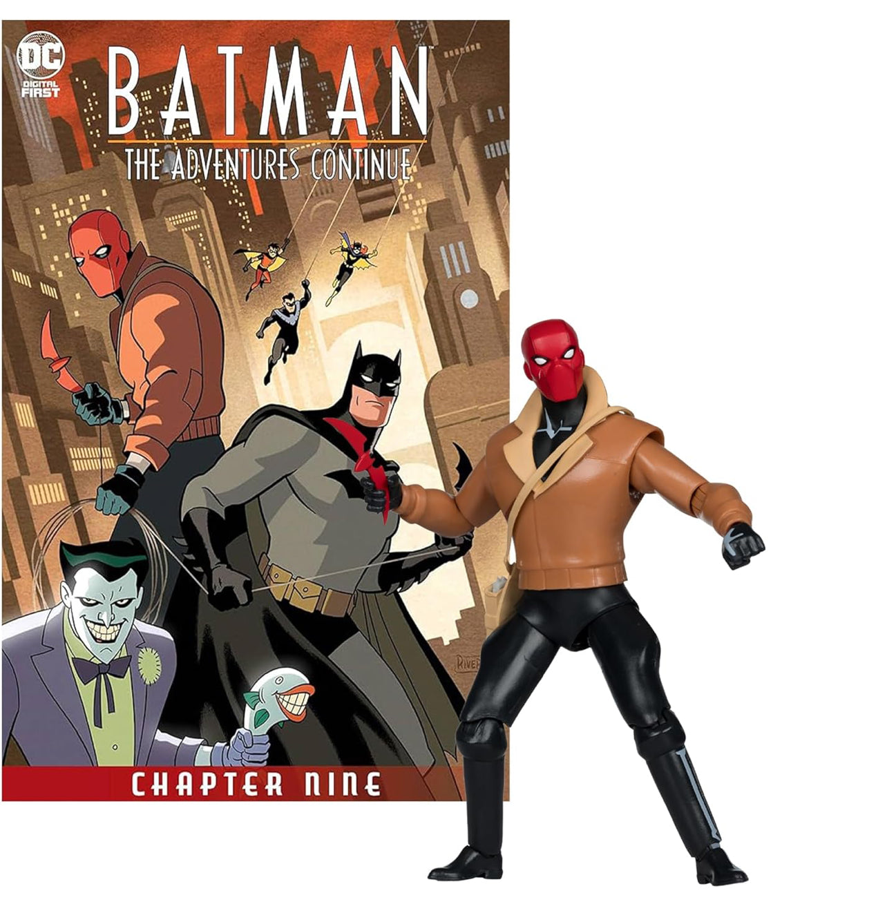 Red Hood Figura de Acción Batman The Adventures Continue DC Direct Mcfarlane Toys 16cm