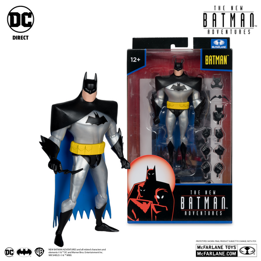 Batman Silver Figura de Acción The New Batman Adventures Mcfarlane DC Direct 16cm
