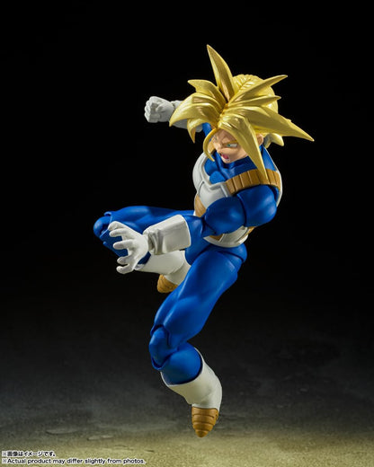Super Saiyan Trunks Infinite Latent Super Power Figura De Acción Dragon Ball Z Sh Figuarts Bandai 16 Cm