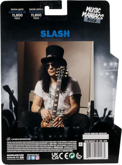 Slash Figura de Acción Guns n´ Roses Music Maniacs Mcfarlane Toys 16 Cm