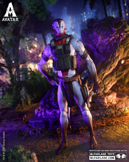 Quaritch Ash Warrior Figura de Acción Avatar Fire & Ash McFarlane Toys 18 Cm