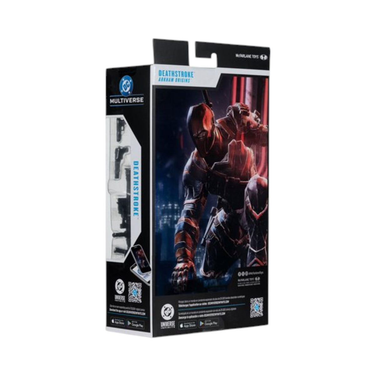 Deathstroke Figura De Acción Batman Arkham Origins Dc Multiverse Mcfarlane Toys 18 cm