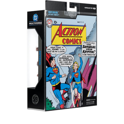 Supergirl Figura De Acción Action Comics DC Multiverse Mcfarlane Toys 18 Cm