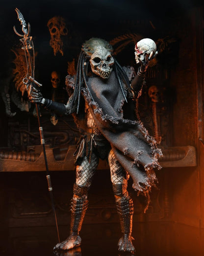 Ultimate Shaman Predator Figura De Acción Predator 2 Neca Ultimate 19 Cm