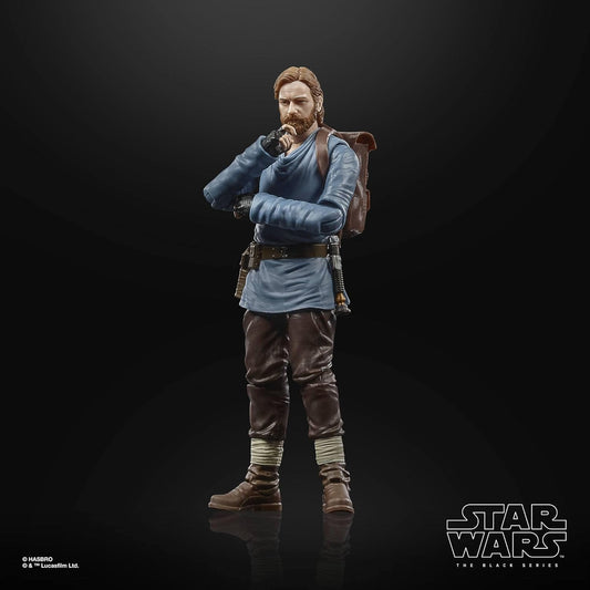 Obi Wan Kenobi Tibidon Station Figura De Acción Star Wars The Black Series Hasbro 16 Cm