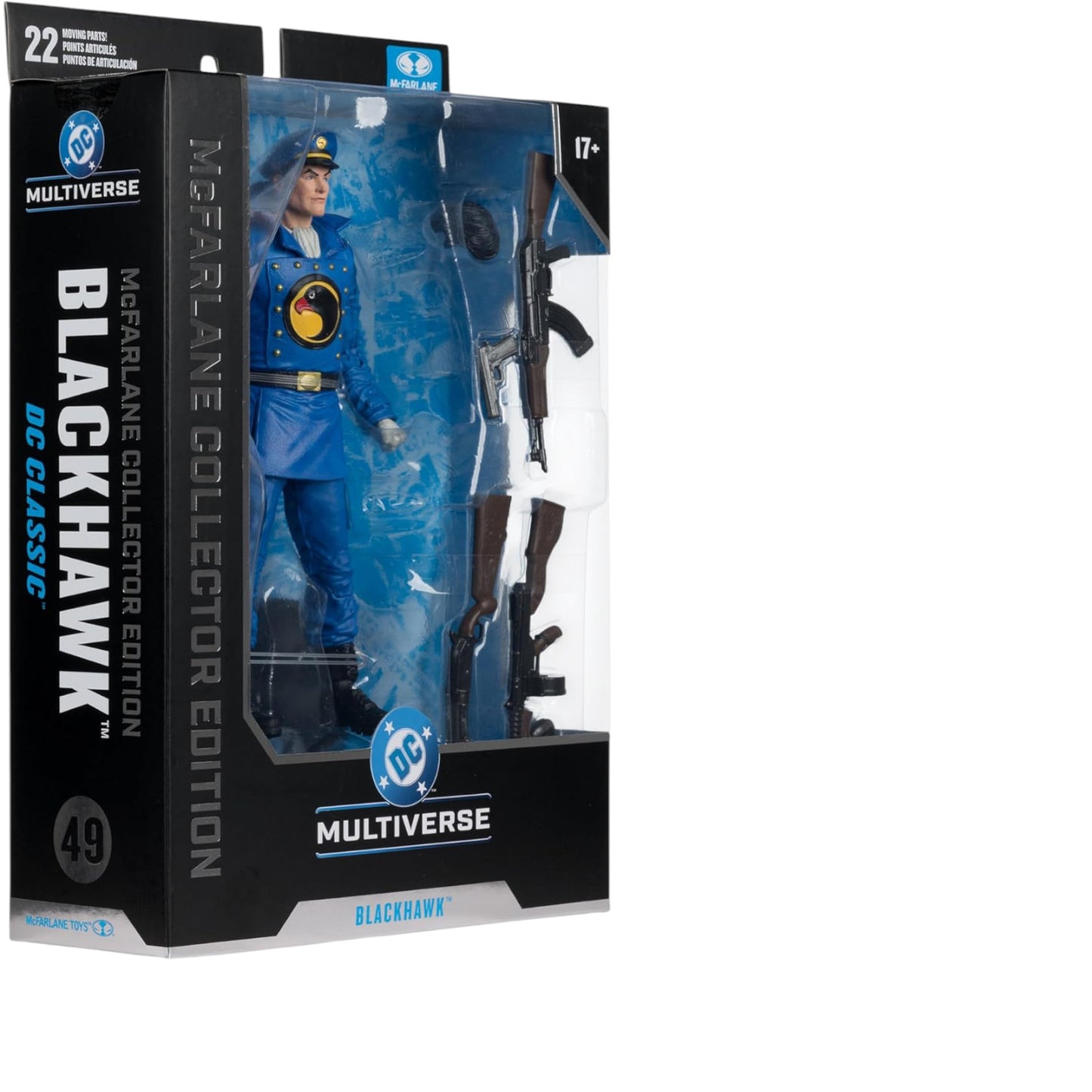 Blackhawk Figura De Acción DC Classic Multiverse Mcfarlane Toys 18 Cm