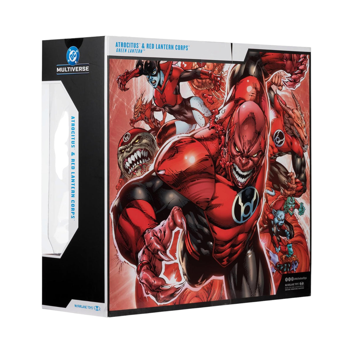 Atrocitus & Red Lantern Corps Pack Figura De Acción Green Lantern Dc Multiverse Mcfarlane Toys 18 cm