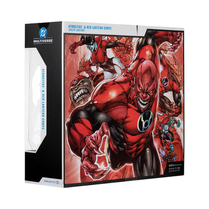 Atrocitus & Red Lantern Corps Pack Figura De Acción Green Lantern Dc Multiverse Mcfarlane Toys 18 cm