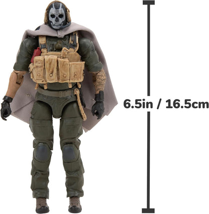 Ghost Figura De Acción Call Of Duty Warzone Jazwares 16,5 Cm
