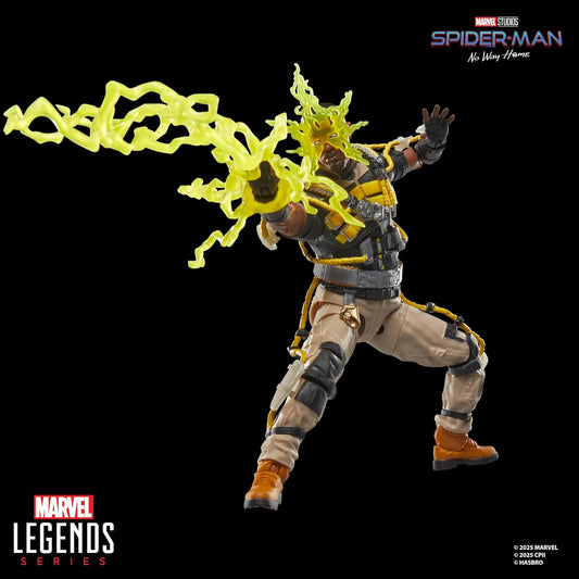 Electro Figura De Acción Spiderman No Way Home Marvel Legends Hasbro 16 Cm