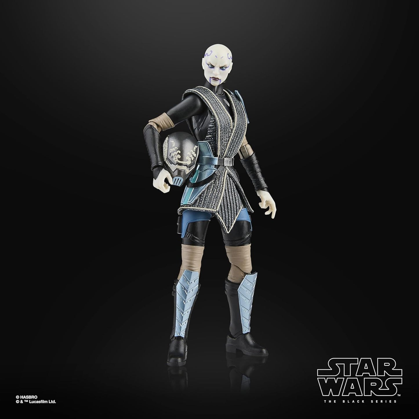 Asajj Ventress Bounty Hunter Figura de Acción Clone Wars Star Wars Black Series 15 cm