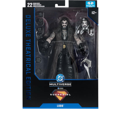 Lobo Figura de Accion Supergirl Theatrical Movie DC Mcfarlane 18 Cm
