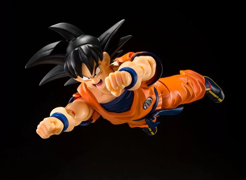 Son Goku The Lowest Born Saiyan Figura De Acción Dragon Ball SH Figuarts Bandai 15 Cm